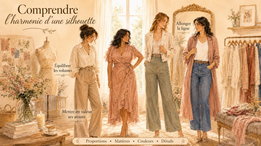 Lila et d'autres femmes trouvent leur style dans l'équilibre des proportions de leur silhouette