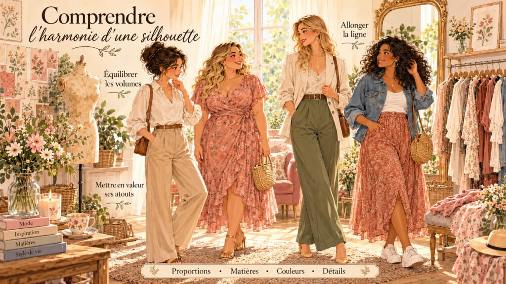 Lila et d'autres femmes trouvent leur style dans l'équilibre des proportions de leur silhouette