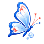 Papillon du logo Vivabulle