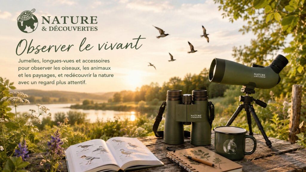 Jumelles pour l'observation de la nature